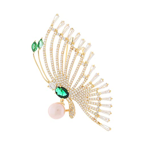 Broche femme strass chic accessoire idéal pour mariage