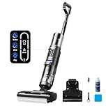 EUREKA RapidWash NEW430BL Cordless Wet Dry Vacuum Cleaner, Smart Floor Washer with Self Cleaning, Air Drying, Edge Clean, LED Display, Powerful Suction, Tangle-Free Design, Long Runtime