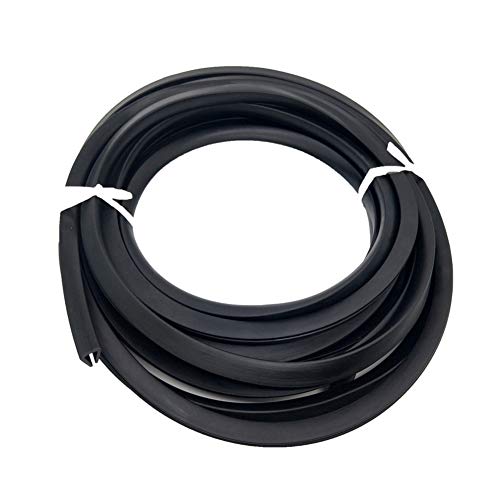 Borde de goma flexible con canal en U amortiguador de impactos para cantos vivos 4