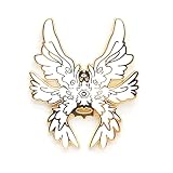 Six-winged Angel Badge Pin - Theme Series - Enamel Lapel Pin - Plated Badge for Clothing, Bags, and Lanyards