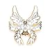 Six-winged Angel Badge Pin - Theme Series - Enamel Lapel Pin - Plated Badge for Clothing, Bags, and Lanyards