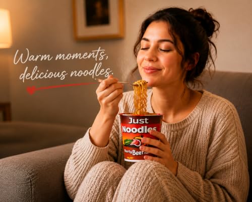 Marla Ramen Cup Noodle Soup Beef 65G (Case of 12) 0.78 Kg by Marla - Image 3