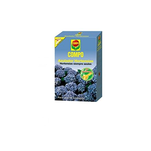COMPO Fertilizante azulador de hortensias, Activa el color azul, Soluble en agua, 800 g