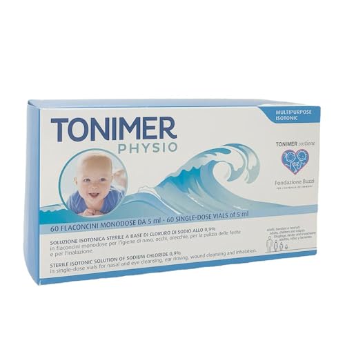 Tonimer Physio - 60 Flaconcini – Soluzione Isotonica Sterile con