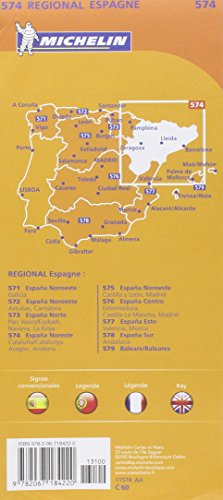 Aragon, cataluna, andorra 11574 carte ' regional '...