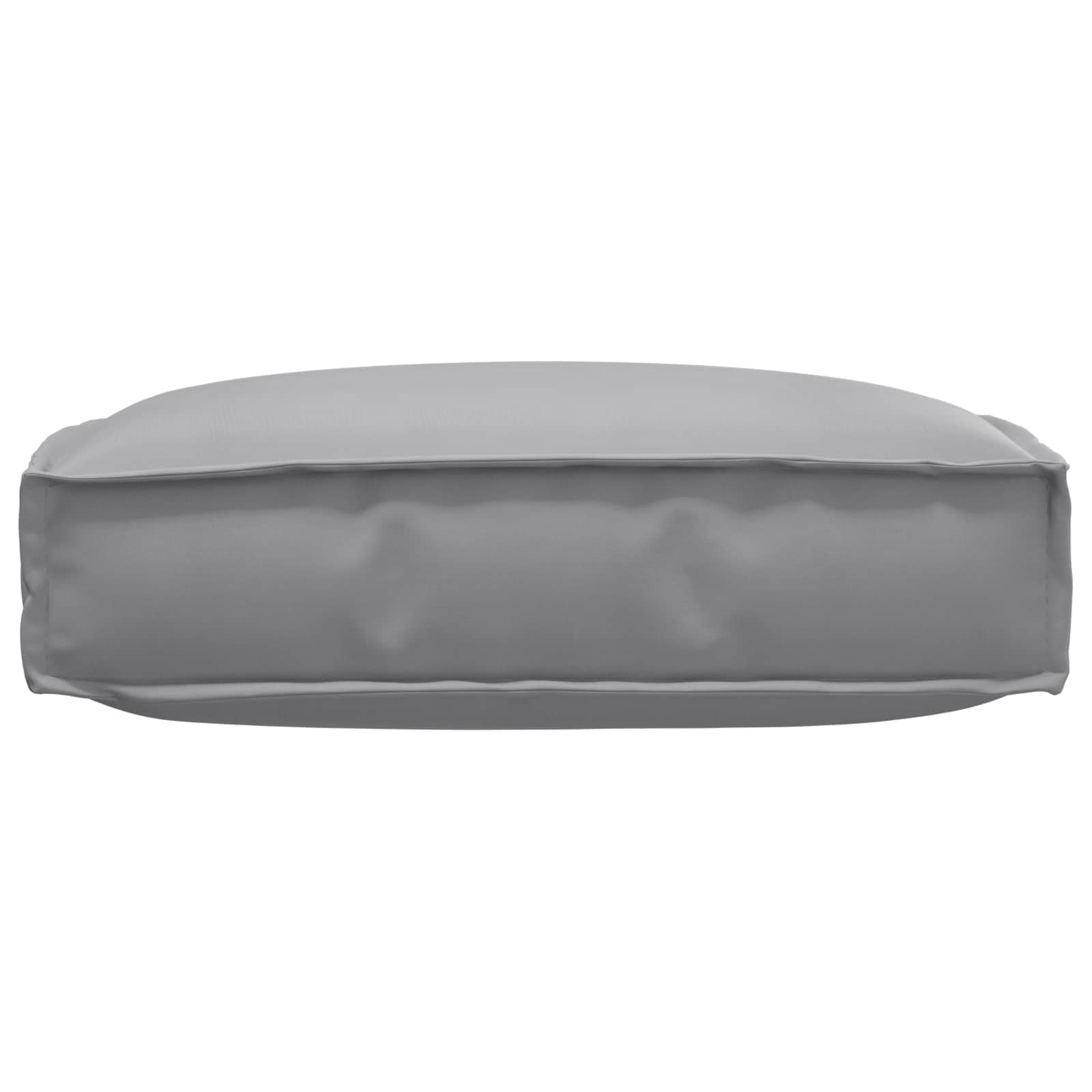 vidaXL Cuscino Grigio 60 x 60 x 12 cm Tessuto Oxford per Salotto, Resistente all'Acqua