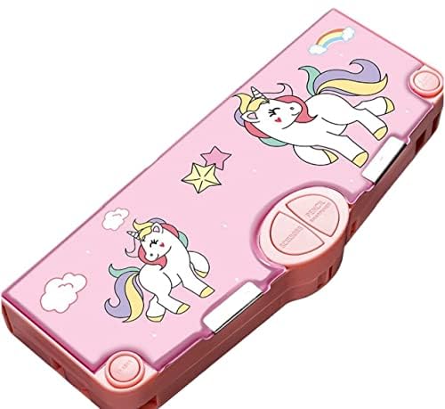 MILONI USA Plastic Multifunctional Pencil Box For Kids,Space Pencil Box,Kids Pencil Box For Girls,Magnetic Pencil Box For Girls,Girls Pencil Pouch,Pop Up Pencil Box (Button Pencil Space)-Multicolor (B0CJ96ZFGR) Amazon Price History, Amazon Price Tracker