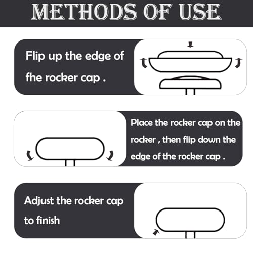 6 Pcs Replacement Joystick Covers for Nintendo Switch OLED, Thumb Controller Caps Grips Analog Thumbstick Replacement Caps for Nintendo Switch & Switch Lite - Image 6