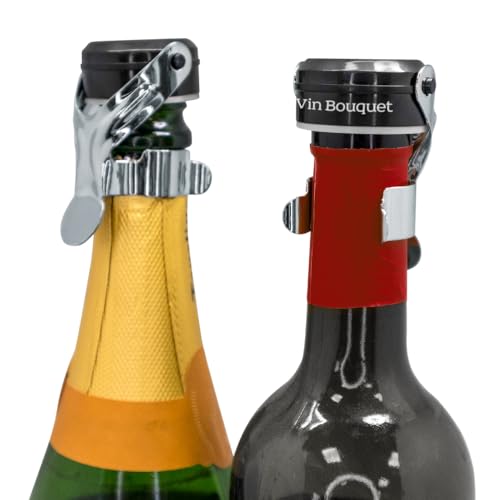 Vin Bouquet FIT 1297 Universeller Metallverschluss luftdicht für Wein und Sekt