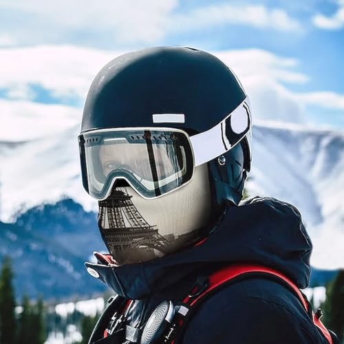 Balaclava para Hombres, Máscara de Esquí, Cubreboca para Viaje, Protección para Ciclismo y Temporada Invernal miniatura 5