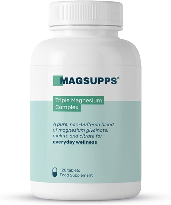MAGSUPPS Magnesium Supplements Triple Magnesium Complex A Pure, Non