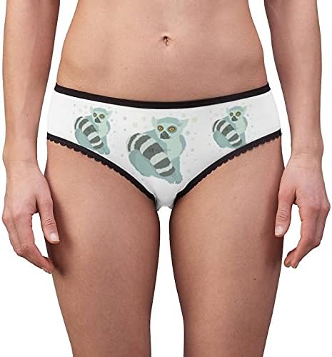 Lemur Panties, Lemur Underwear, Briefs, Cotton Briefs, Funny Underwear, Panties For Women