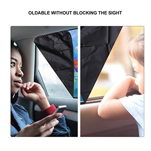 NUOBESTY Janela Lateral Do Carro Sombra Janela Do Carro Protetor Solar Protetor Solar Bloqueadores d