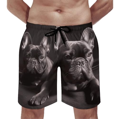 Short de bain homme avec doublure maille et cordon de serrage pour la plage - 4