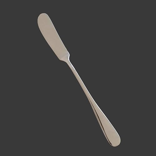 Miniatura 3 de Juego de 5 cuchillos de mantequilla de acero inoxidable, aplicador de mantequilla, productos para untar, quesos suaves y mermelada