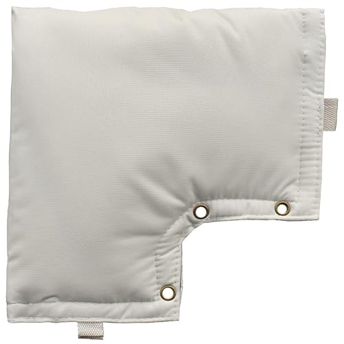 TopHomer Winter Backflow Preventer Insulation Cover, Pipe Insulation Cover, Hydrant Cover for Protecting from Burning Sun and Winter Cold (Cream)