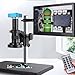 Generic High-Definition HDMI/USB Digital Trinocular Microscope Industrial Camera with C/CS Mount Electronic Eyepiece for Inspection and Repair,Microscope Camera, Black, C55MB
