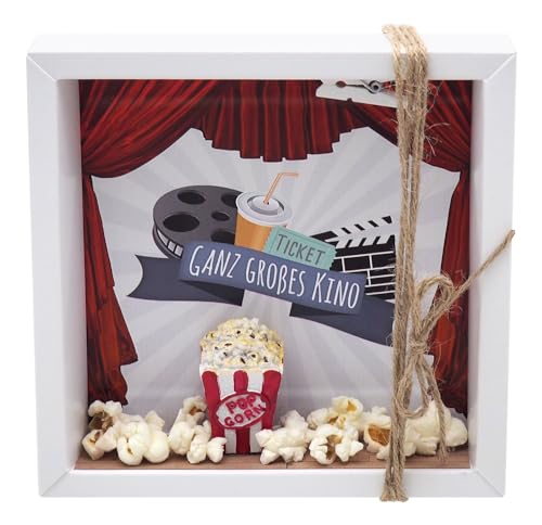 ZauberDeko Geldgeschenk Verpackung Kino Groß Popcorn Kinogutschein Cinema