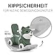 hauck 1st Rocker, Fox Green – 3in1 Schaukeltier, Rutschauto & Balanceboard ab 1 Jahr, Umbaubar mit Kippschutz, Rückenlehne & Griffen, für Gleichgewicht, Motorik & Bewegungsspaß im Kinderzimmer