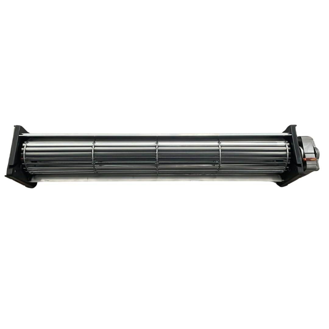 Ventola tangenziale lunghezza totale: 500 mm, dimensioni bocchetta: 422x42 mm, per stufa a pellet