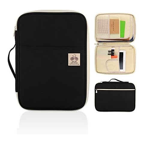 YOUSHARES A4 Portfolio Organiser for Travel Cover