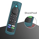 CaseBot Zdalne etui do Fire TV Stick 4K Max/Fire TV Stick (2. i nowsze) / Fire TV Stick Lite/Fire TV Cube - antypoślizgowe silikonowe etui do pilota głosowego Alexa (2. generacji i 3. generacji),