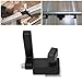 Miter Track Stop, Flip Stop Woodwork T Slot Miter Woodworking Chute Limiter Woodwork T-Tracks DIY Manual Tools(Square Handle)