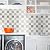 STICKGOO 10 Sheets Peel and Stick Backsplash - 9" x 9" 3D Adhesive Peel and Stick Tile Backsplash for Kitchen&Bathroom