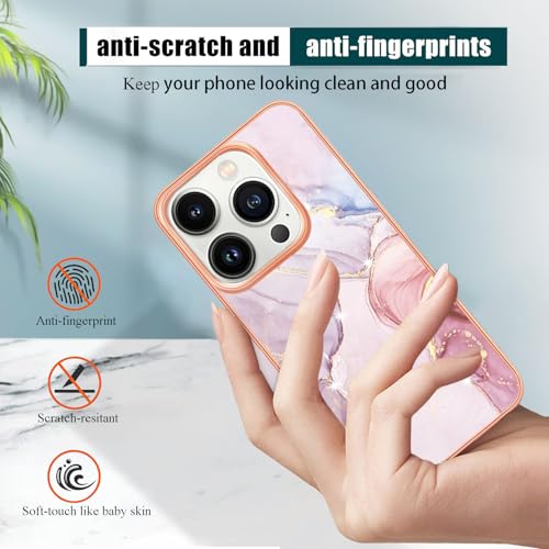Coque rigide iPhone 16 Pro marbre - Protection mince anti-rayures - 2