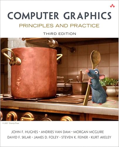Compare Textbook Prices for Computer Graphics: Principles and Practice 3 Edition ISBN 8601421973663 by Hughes, John,van Dam, Andries,McGuire, Morgan,Sklar, David,Foley, James,Feiner, Steven,Akeley, Kurt