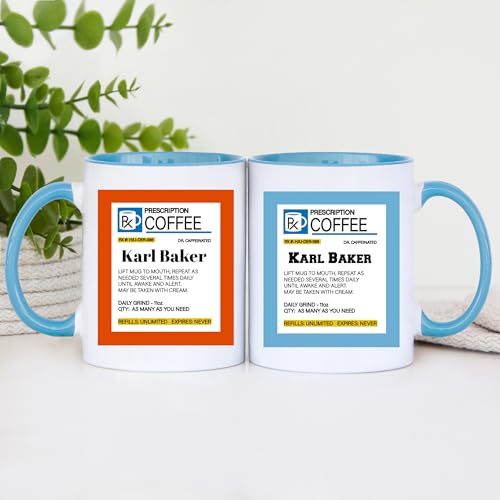 Taza de café personalizada de cerámica 11 oz miniatura 2