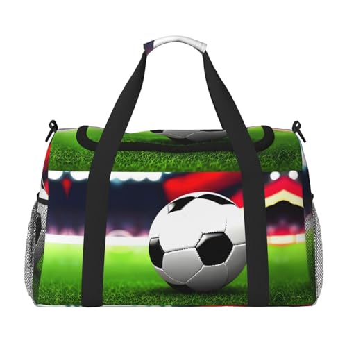 Sac de sport de football à motif et sac de voyage idéal sous le siège