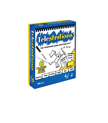 Funskool Telestration, Strategy Game, Board Game for Kids, Adults, Families, Educational, Fun, 4 to 6 Players, Family Fun, Learning Activity Toy for Childrens, Gift Set for Kid, Ages 8+ Years