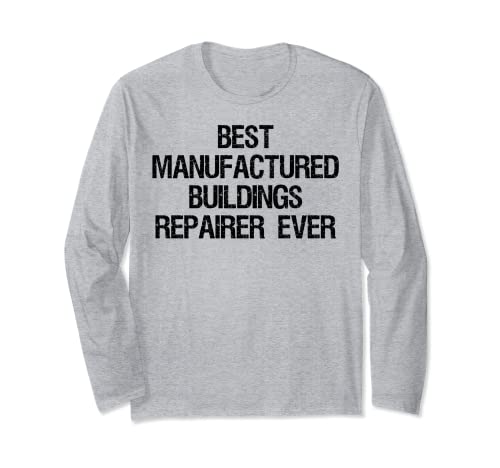 Reparador de edificios mejor fabricado Manga Larga