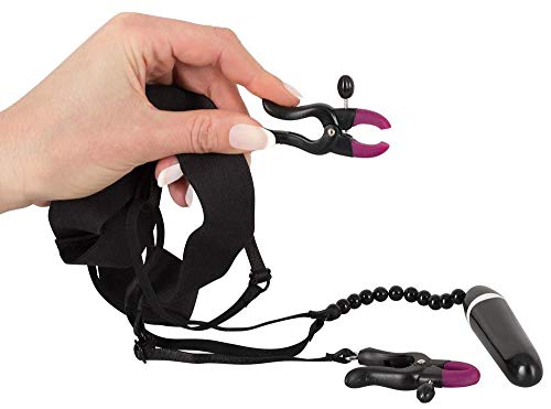 String avec vibrateur Bad Kitty noir taille unique - 2