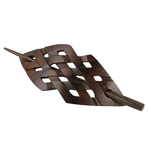 ISLAND PIERCINGS Haarspange Handarbeit aus Holz HS52 Cover