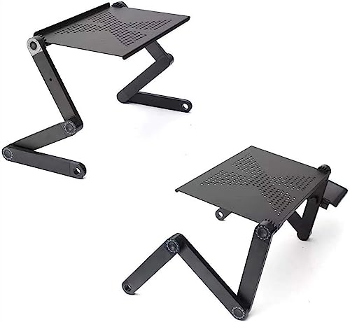 Support de table pliante for ordinateur portable pliable avec support de souris - 7