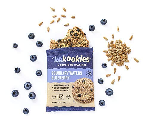 Miniatura 6 de Kakookies Una galleta reimaginada, Boundary Waters Blueberry (caja de 12 galletas), horneada suave, a base de plantas, sin lácteos, sin gluten,
