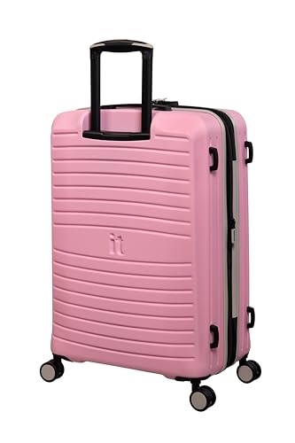 it luggage Eco-Protect Hardside 8 Wheel Expandable Spinner, Pink, Carry-On 21-Inch