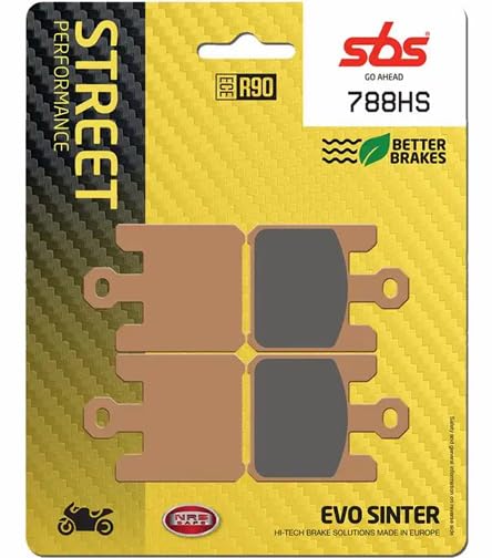 sbs Kit pastiglie freni Anteriore 788HS Compatibilità con KAWASAKI MOTORCYCLES NINJA