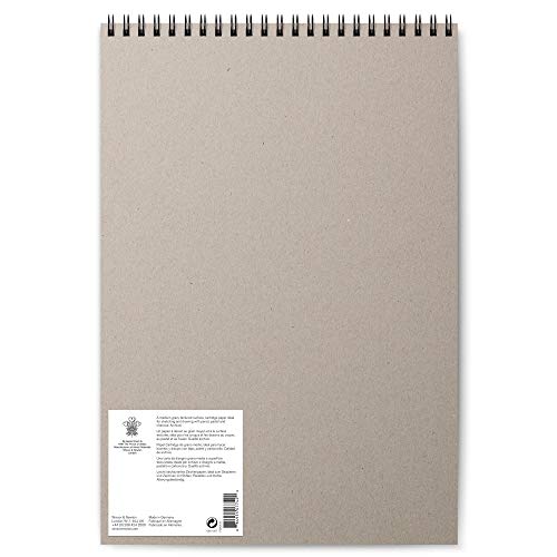 Winsor and Newton 6691007 Drawing Medium Spiral Pad, A3 Size, 25 Sheet, 150gsm, Pack of 3, Natural White - Image 2