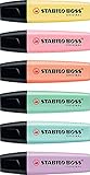 Textmarker - STABILO BOSS ORIGINAL (6er Set)