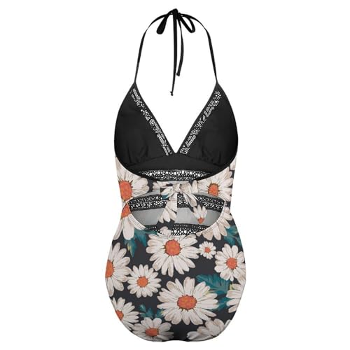 Maillot de bain une pièce marguerite pour vos journées farniente à la plage et sessions piscine