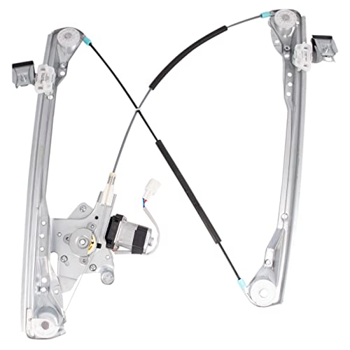 Image of TRQ Front Left Power Window Regulator & Motor Assembly Drivers Side Compatible with 2008-2011 Ford Focus