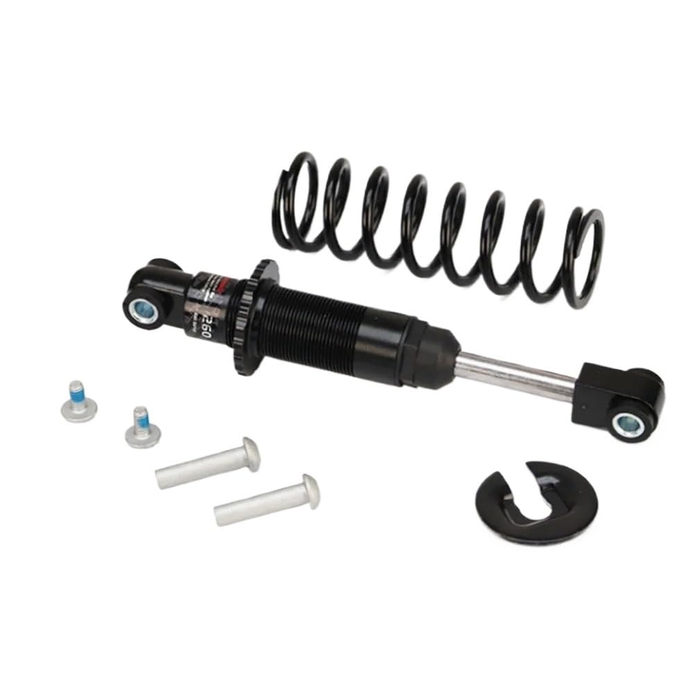 Amortyzator rowerowy Rower górski Tylny amortyzator Rowerowy tylny amortyzator sprężyny żółciowej, sprężyna śrubowa czarna, zawieszenia rowerowe(Black125mm650lbs)