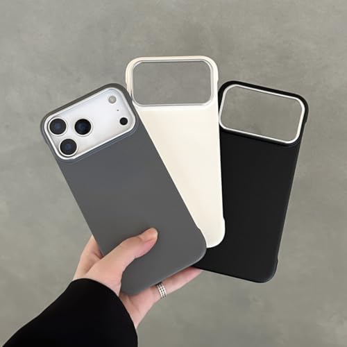 Coque iPhone 17 Pro Max antichoc étui cuir PU blanc fin - 4