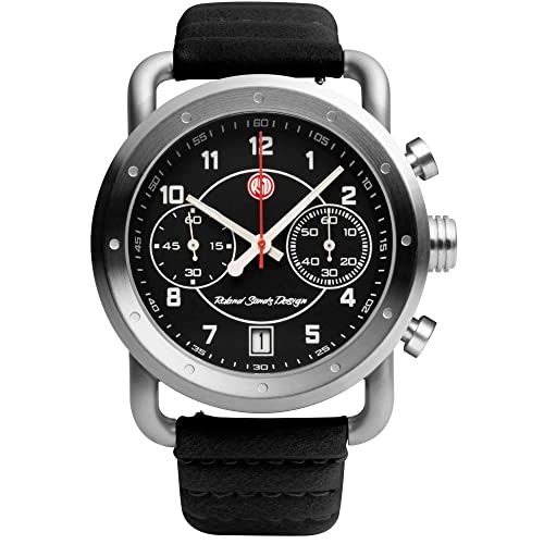 Montre Roland Sands Icon : le chronographe acier avec date fonctionnelle pour homme