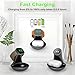 iMorde for Apple Watch Charger,for iWatch Charger Stand,for Airpods 4/3/2/Pro,2 in 1 Wireless Fast Watch Stand Charging Compatible with iWatch 10/9/8/7/6/5/4/SE, Holder Charging Dock Cable(Gray)