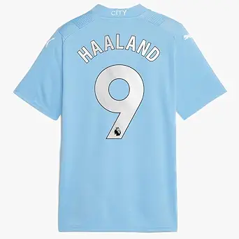 Haaland 9# City Home Soccer Jersey 2023/24