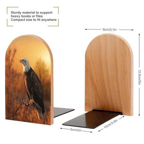 Sujetalibros de madera moderno soporte universal económico y resistente para libros 3